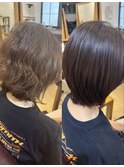 【METEOカラー/白髪ぼかし/髪質改善】お悩み解決スタイルvol.8