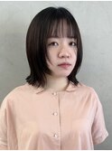 ボブレイヤーウルフボブ切りっぱなしボブ