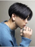 センターパートニュアンスパーマ韓国カルマパーマコンマヘア
