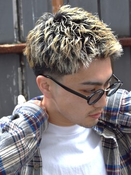フリークバーバーショップ 河原町三条店(FREAK BARBER SHOP) スペインカール/スパイキーショート/フェザーパーマ/河原町三条K