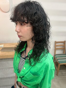 キューズ クラブ(cuz KLUB) 【cuzKLUB】レイヤースタイル×スパイラルパーマ＊池袋