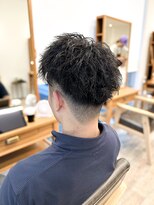 セイドット フクオカ(Say.FUKUOKA) 【メンズ★大名】アップバングスタイル×刈り上げ×ツイスパ