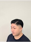 サイドパートをラインアップしてヘアセットを楽に！！