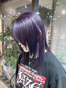 ヘアーアンドメイク ビス(HAIR&MAKE bis) 透明感爆誕ラベンダーカラー【ココネ】