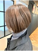 【担当:森口】軽め前下がりボブ