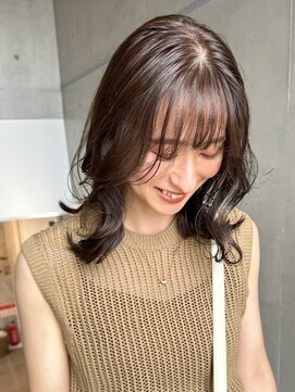 アンド グラフ(& Graph.) エアリーロング/美髪髪質改善/ブリーチなしダブルカラー