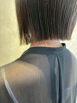 髪質改善/顔周りレイヤーカット/グレージュ[千葉/千葉駅]