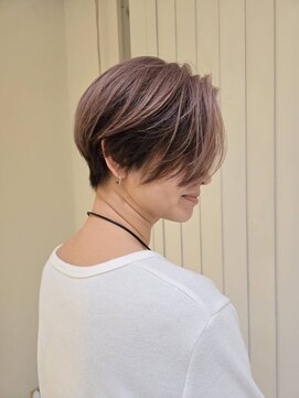 ハンサムショートボブスタイル