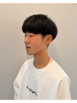 癖が収まるメンズマッシュ