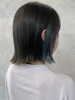 ビスクヘアデザイン(bisq hair design)&nbsp;くびれ巻き　韓国風　前髪カット　艶髪　サイドバング　ショート