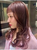 冬カラー冬パーマ大人可愛い髪質改善ヘルシースタイル韓国