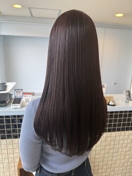 ウィーブリスタ(Weve Rista) 着物ヘア/大人ガーリー/ダークアッシュ/似合わせカット/富里