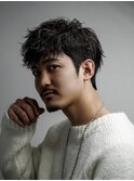 men'shair/波巻きツイストスパイラル/ニュアンスパーマ