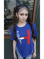 アイダブリューティー ヘア デザイン(IWT hair design)&nbsp;Half cornrow