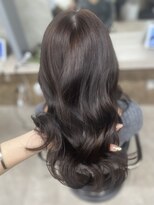 アンブル リュクス 池袋(amble luxe) レイヤーカット/くびれ巻き/チョコレートカラー