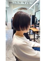 リディー(Lidee) 前上がりの暗めカラー10.20