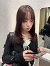 6～9日 【再来の方】限定　カットカラー￥4980