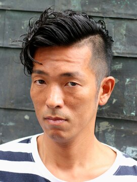 レイブ アクション アンド ヘアー 北千住店(rave Action and Hair) 8：2　2ブロックメンズパーマ