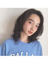 コクーン(Cocoon) ワンカールミディアムロブ☆表参道Cocoon ACO☆