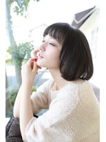 ヘアー ソムリエサロン ベルラ(Hair sommelier salon Bella)&nbsp;Bella Yumie☆褒められ髪☆ナチュラルボブ