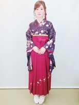 レットリート(RETREAT) 卒業式。着付け＆ヘアメイク
