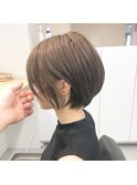 耳かけでも可愛いバランス・この軽さ伝わりますか?