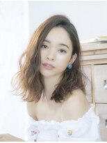 ロンドプロフィール 浦和(Lond profil)&nbsp;Lond  大人かわいい長めバングミディアム