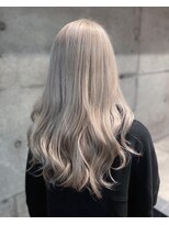 グランアージュ 池袋東口店(grandage)&nbsp;パールことりベージュ 　大人フェミニンエギョモリ/ロング