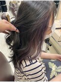 ブルーブラック×ラベンダー(イヤリングカラー)