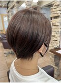 ～セットしないでまとまるショートスタイル～