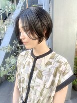 ヌード(NUDE)&nbsp;NUDEボブショート20代30代40代前髪なしショート大人ショートボブ