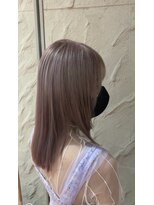 ソシエ 天王寺ミオ店 ペールピンクアッシュレイヤー