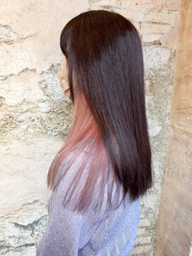 フロール 上大岡(Flor) 【Flor上大岡】*インナーカラー+ピンク×ブラウン*