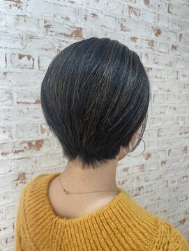 レフアヘアーガーデン(Lehua Hair Garden) 耳掛けハンサムショート×ツーブロック