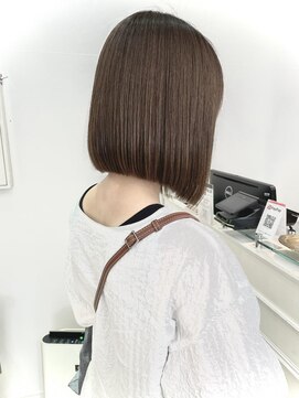 バブ バイネオリーブ(Bab by neolive) 前下がりボブ☆アッシュベージュ チョコレート