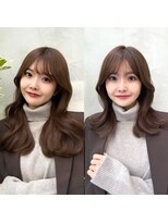 ミラリー トウキョウ(Mirareee Tokyo)&nbsp;20代30代40代◎前髪パーマゆる巻きロングゆるふわ巻きエギョモリ