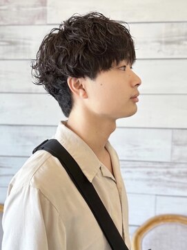 アレゴ(Allergo) 刈り上げナチュラルマッシュ×ツイストスパイラル