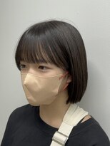 フォンド 津田沼(fond.)&nbsp;前髪/マチルダボブ/ピンクベージュ/インナーグレージュ/津田沼駅