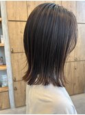 ストンとストレート！切りっぱなしロブ