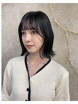 ロンドアヴァントゥス 池袋(Lond aventus)&nbsp;韓国レイヤー/韓国風/ボブ/髪質改善/黒髪/ブリーチなし〔池袋〕