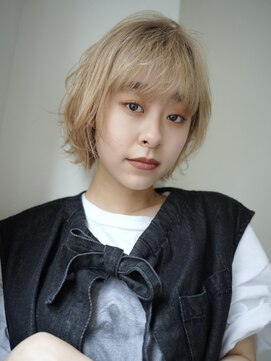 アミリ 代官山(AmiLi) デザインカラー/オリーブベージュ/ウエットヘア【代官山】