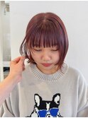 ツヤ暖色カラー