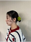 タイトまとめ髪/銀箔/袴、お着物スタイル 3/16