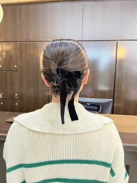 アールトゥーヘアー(art To Hair) タイトシニヨン/お呼ばれヘア/結婚式/20代30代40代