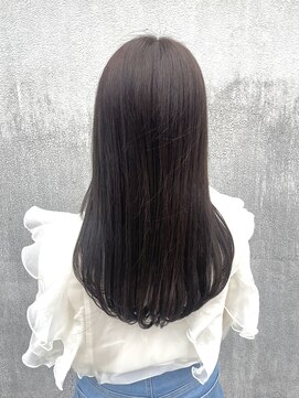 エムタニグチミュー(MTANIGUCHI Mieux) ナチュラルカラー/ロング/顔周りカット/小顔