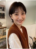 大人可愛い/ショートウルフ/小顔ショート/大人ショート/柏