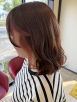 ヘアプロデュース ムース(Hair Produce MU SU) ピンクブラウン×コーラルピンク