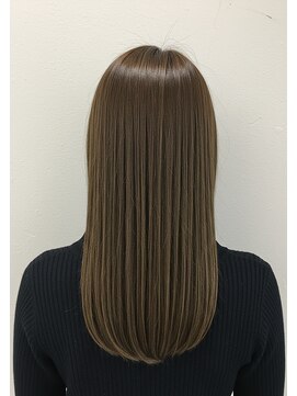 アントワープトーキョー(antwerp TOKYO) 30代40代50代酸性ストレート縮毛矯正髪質改善オリーブベージュ