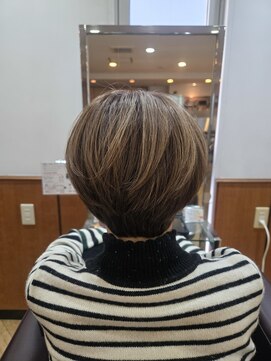 松本平太郎美容室 立川店 【立川 ハイライトショート 30代40代50代60代◎】