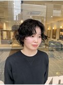 ショートボブパーマ